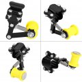 Chain Tensioner Universal Tool Adjuster Bolt On Roller Motorcycle Modified Accessories Black