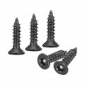 Uxcell 40pcs Flat Head Torx Screws M3 X 12mm 304 Stainless Steel Countersunk Self Tapping Anti-theft Wood Tamper Resistant Fit