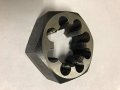 M33 X 3 50 Carbon Steel Hexagonal Re-threading Die 
