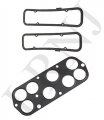 Allmakes Set Of 2 Valve Cover Gaskets And Intake Plenum Gasket For Land Rover Discovery Part Lvc100260 Err6621 