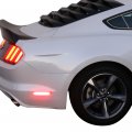 Lights For 2015-2017 Ford Mustang Rear Red Side Marker Reflectors Pairs By Ikon Motorsports 2016
