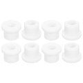 36pcs Rubber Grommets 3 8 10mm Drill Hole 1 4 6mm Id Top Hat Grommet White Silicone Plug Gasket For Wiring Automotive 