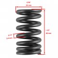 Caltric Intake Valve Kit Compatible With Honda Trx450er 2006 2007 2008 2009 2012 2013 2014