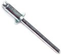 Steel Pop Rivets 3 16 In X 1 4 Blind Domed Head Zinc Finish 30 Piece Set 