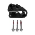 Ford E-450 Super Duty E-0 E-150 2003 04 05 06 2007 Suspension Radius Arm Bracket Driver Side Steel Black Round Shape 13 5 