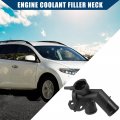 Hihaha No 21517-jp00a Engine Coolant Filler Neck For Nissan Murano 2009-2014 Radiator Pipe Durable 1pcs Black