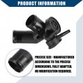 Hihaha No 21517-jp00a Engine Coolant Filler Neck For Nissan Murano 2009-2014 Radiator Pipe Durable 1pcs Black