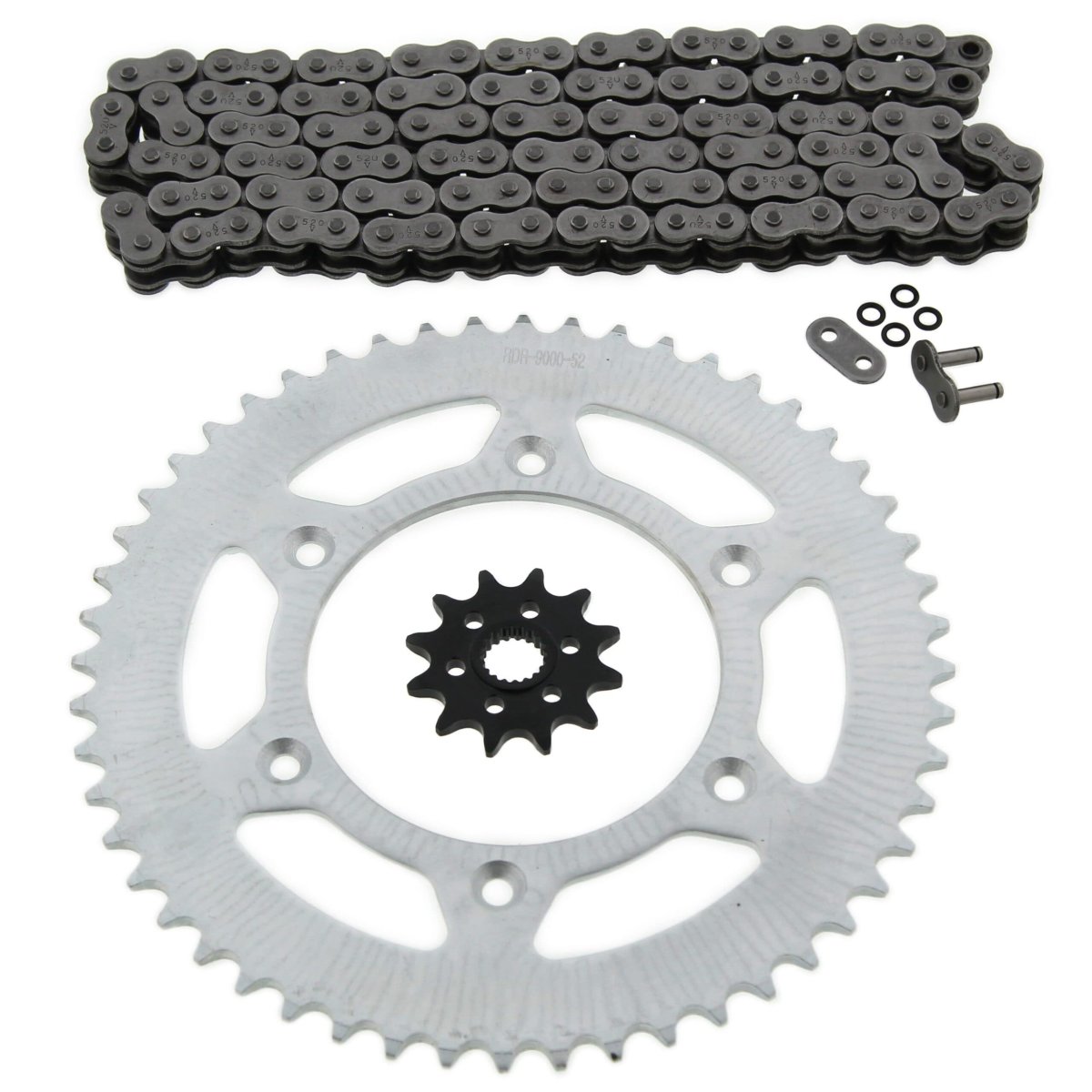 Fits Honda Cr125r 125 R O Ring Chain And Sprocket 12 52 116l