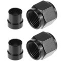 6an Female Hardline Tube Nut Sleeve Aluminum Fitting Alloy Pack Of 2 3 8 Od Tubing 
