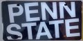 Penn State Nittany Lions Deluxe Acrylic Laser License Plate Tag University Of Printed Car Accessory Universal Fit 12 In X 6 