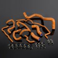 Silicone Radiator Coolant Hose Kit For 1999-2006 Volkswagen Golf 1 8t Turbo Mk4 Orange