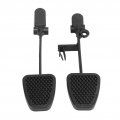 Brake Throttle Pedals 2pcs Car Accelerator Pedal Nonslip Foot Rest For Go Kart Utv Atv Quad 