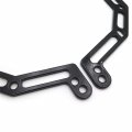Smt-black 2003 2004 2005 2006 2007 Lowering Kit Lowers Front Suspension 4 And Widens By 2 Compatible With Polaris Predator 500