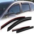 Auto Dynasty Window Visors For 2018-2025 Honda Odyssey 4pcs Front Left Right Tape-on Deflectors Rain Guards Sun Wind Air Side 