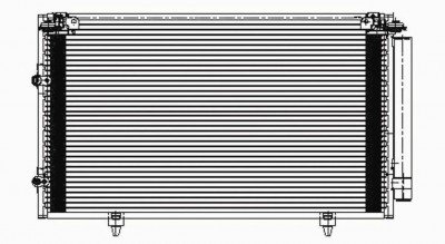 Tyc 3052 Condenser Assembly For 2002-2006 Toyota Camry