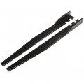 Ocpty Universal Carbon Style Side Skirt Rocker Splitters Diffuser Winglet Wind 1 2m