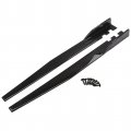 Ocpty Universal Carbon Style Side Skirt Rocker Splitters Diffuser Winglet Wind 1 2m