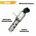 Uxcell 1 Pair Left Right Variable Valve Timing Solenoid Vvt For Mitsubishi Outlander Sport 2011-2018 Engine Camshaft Oil