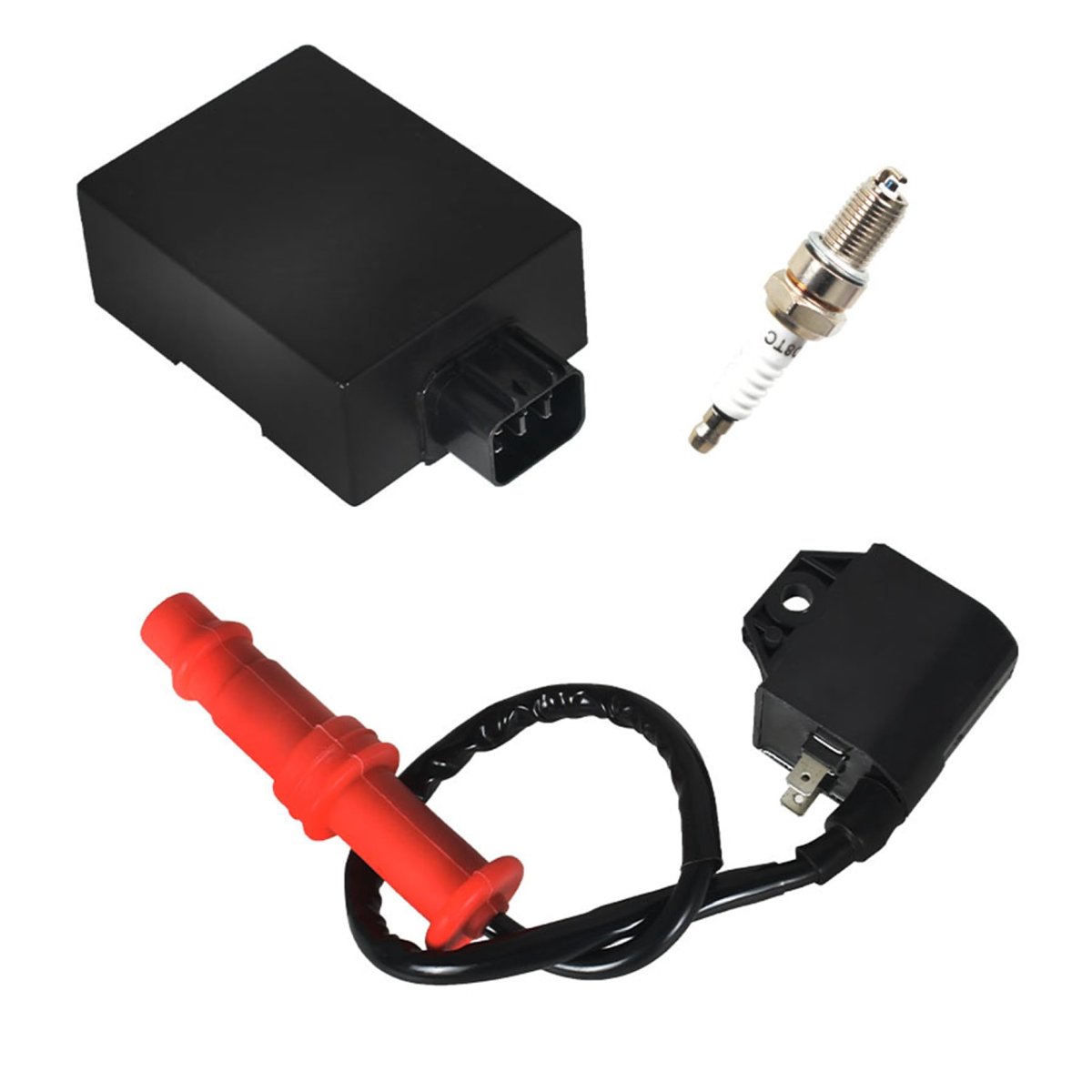 Cdi Box Ignition Coil Spark Plug Replacement For Polaris Ranger 400 500 Sportsman Hawkeye 2004-2014