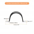 Uxcell 16pcs 60mm 2-3 8 Cable Clamp Rubber Pipe Strap Cushioned 304 Stainless Steel Hose U Shape Metal Tube Holder For Wire