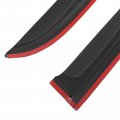 Ocpty Window Visors Fits For 1996-2002 Toyota 4runner Tape-on Rain Guards Side Wind Deflectors 4 Pieces 2pcs Front Rear