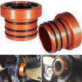 2 Pcs Front Axle Tube Seal Billet Aluminum For018-2024 Jeep Wrangler Jl 2 4 Door 2020-2024 Gladiator Jt 