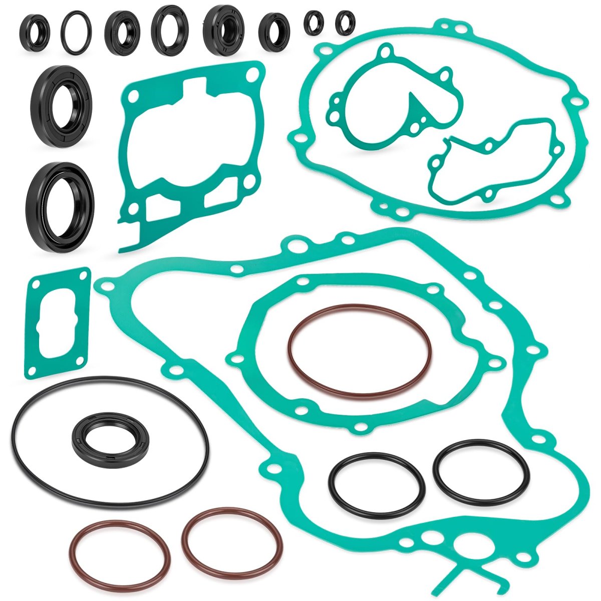 Top And Bottom End Engine Gasket Seal Set For Yamaha Yz125 1998-2004 93104-08040-00