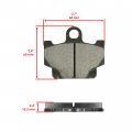 Caltric Front Brake Pads Compatible With Yamaha Xv500 500 Xv500k Xv 500k Virago 1983
