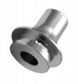 Vms Racing 12x1 25mm Silver Shift Boot Retainer Adapter In Anodized Aluminum For Subaru 