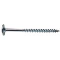 Powerhead Wood Screws 1 5 In T20 Torx Drive Flat Head Self Tapping Zinc Finish For Cabinetmaking And Construction 200 Pack 