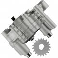 Caltric Engine Oil Pump And Sprocket Compatible With Honda 15100-hn8-010 15133-hn2-000