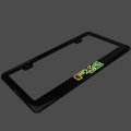 Ipick Image For Ford F-150 Fx4 Off Road 3d Night Glow Luminescent Logo On Real Carbon Fiber Abs License Plate Frame
