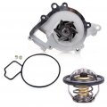 Ocpty Water Pump Thermostat Housing Kit For Buick Lacrosse 2010-2015 For Regal 2011-2015 Verano 2013-2015 Chevrolet Cavalier
