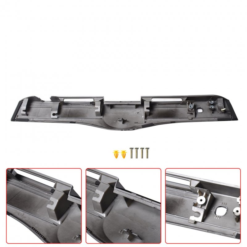 Bright Black Rear Tailgate Liftgate Garnish Handle Trim Replacement For 2004 2005 2006 2007 2008 2009 Toyota Prius Hatchback