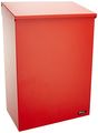 Qualarc Alx -100-rd Wall Or Post Mount Top Load Galvanized Steel Mailbox Red 