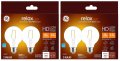 Ge Lighting 31536 Led Light Bulbs G25 Clear Soft White 350 Lumens 4 5-watts 2-pk Quantity 44