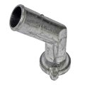 Coolant Thermostat Housing Ford E 150 2002 2003 Metal Natural Finish 45 Degrees Neck Angle 1 625 In Outside Diameter For 