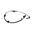 Saab 9-5 2011 Abs Speed Sensor Front Blade Male Terminal Female Connector Spindle Mounting Location Rectangular Shape 