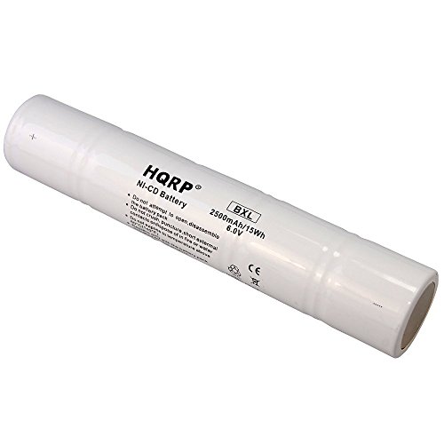 Hqrp Ni-cd 1 2d 6v 2500mah Rechargeable Battery For 40070149 Energizer 41b038af00101 9032 Ma5 Ml500 Ml5000 Rx1019 Batteries