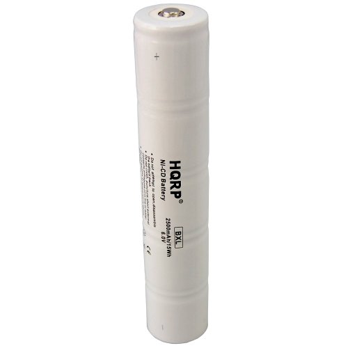 Hqrp Ni-cd 1 2d 6v 2500mah Rechargeable Battery For 40070149 Energizer 41b038af00101 9032 Ma5 Ml500 Ml5000 Rx1019 Batteries