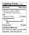 2-pack Satco S8205 18-watt 2700k Gu24 Base Mini Spiral Compact Fluorescent Lamp Warm White 75w Equal