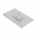 Marshalltown 2-way Walking Edgers 254mm Length 152mm Width Stainless Steel Blade 16mm Lip 13mm Radius Cast 3626 