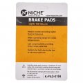 Niche Brake Pad Set For Ktm 125 85 65 105 Husqvarna Tc65 Wr300 47013090200 Front Rear Semi-metallic 2 Pack