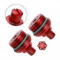 Topteng 2x Fork Bolt Preload Adjuster Cap Screw For Yamaha Mt-03 Mt03 2019-2023 Front Bolts