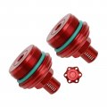 Topteng 2x Fork Bolt Preload Adjuster Cap Screw For Yamaha Mt-03 Mt03 2019-2023 Front Bolts