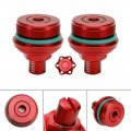 Topteng 2x Fork Bolt Preload Adjuster Cap Screw For Yamaha Mt-03 Mt03 2019-2023 Front Bolts