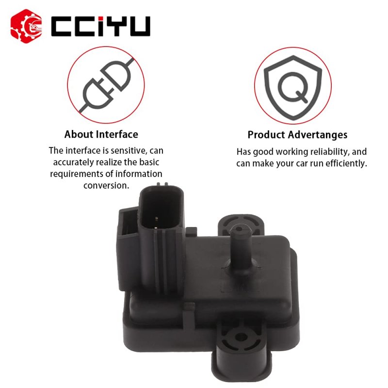 Manifold Absolute Pressure Sensor As223 Forord E 350 Club Wagon Super Duty 250 F 450 F 550 Excursion Ford Escape F650 F75fold