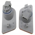 Driver And Passenger Set Front Park Signal Side Marker Lights For 2011-2015 Chevrolet Chevy Cruze Gm2550198 42334145 42334144