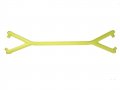 Gazoz Performance Exterior Accessories Aluminum Front Brace Bar For 2022 Subaru Wrx Sti Vb Neon Yellow