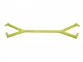 Gazoz Performance Exterior Accessories Aluminum Front Brace Bar For 2022 Subaru Wrx Sti Vb Neon Yellow